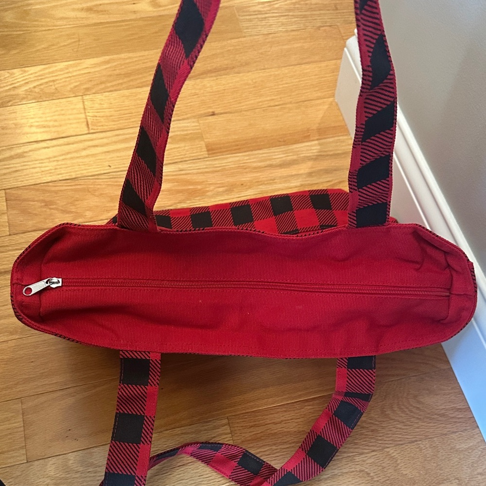 Disney Festive Red and Black Tote Bag - Picture 4 of 6